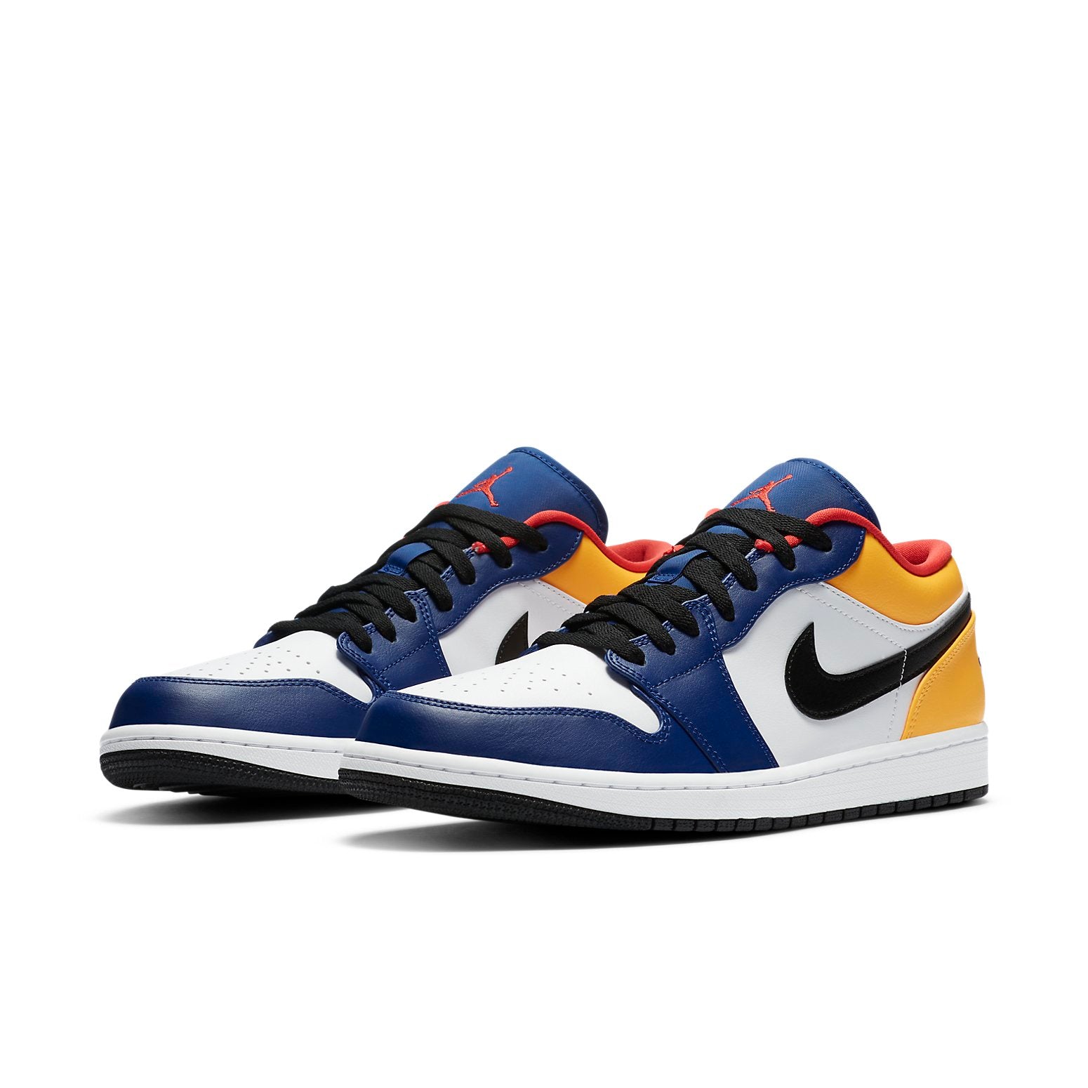 Air Jordan 1 Low  White Deep Royal Blue