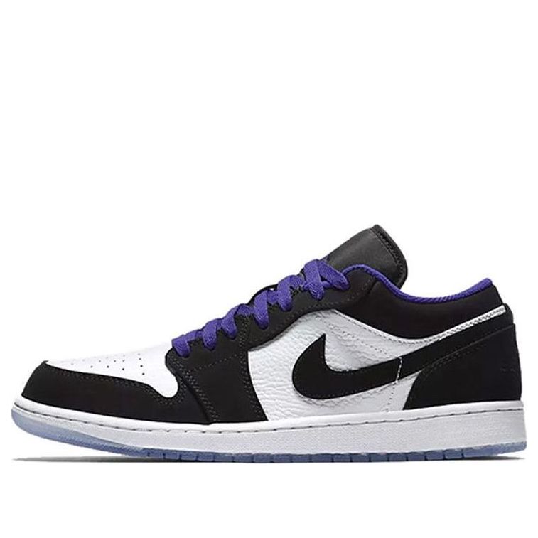 Air Jordan 1 Retro Low  White Black Dark Concord