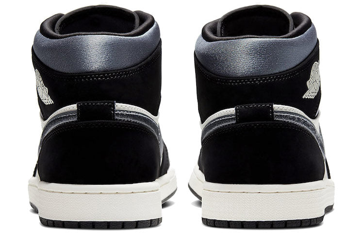 Air Jordan 1 Mid SE  Satin Smoke Grey