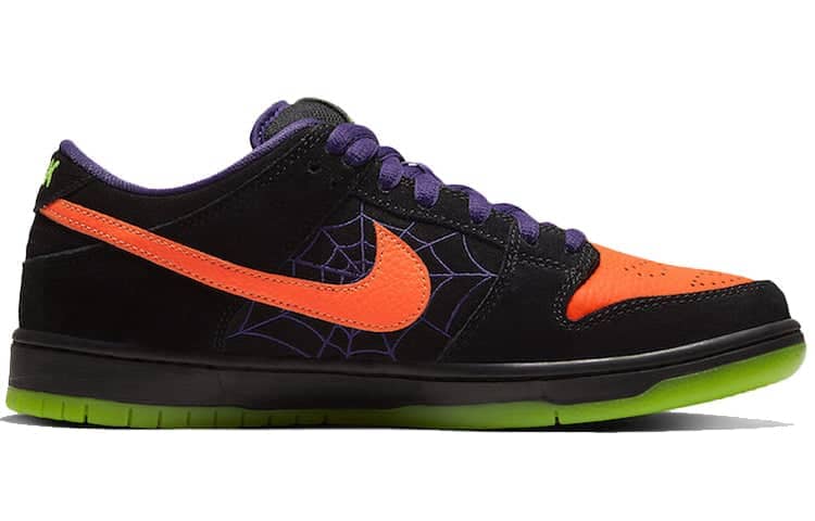 Nike SB Dunk Low Night of Mischief  Green Black Orange