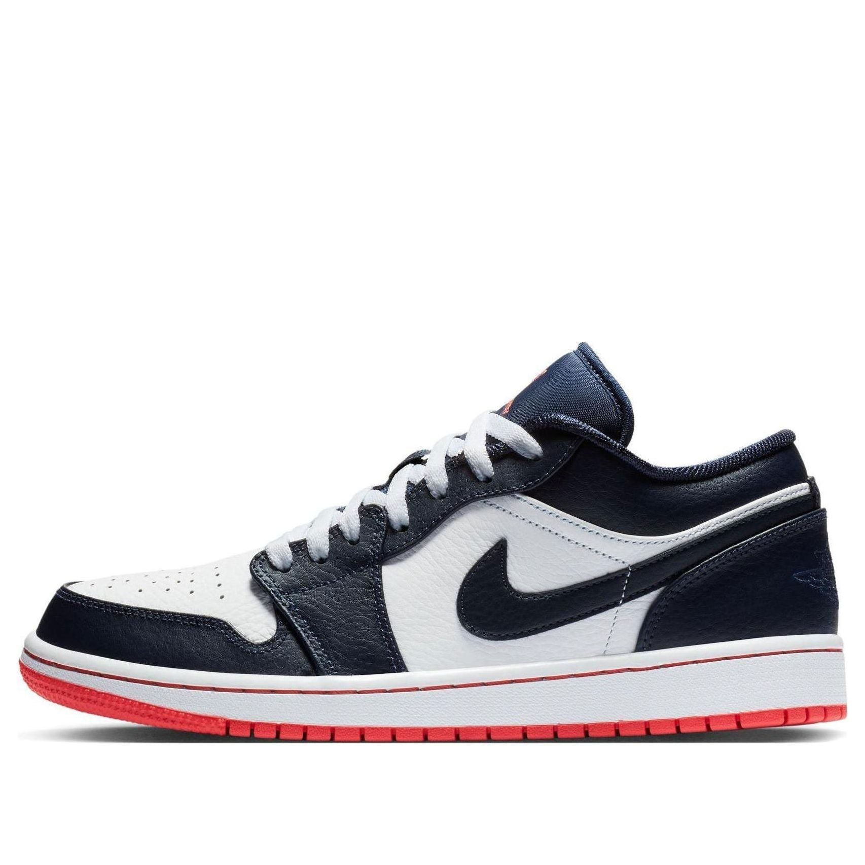 Air Jordan 1 Retro Low  Obsidian Ember Glow
