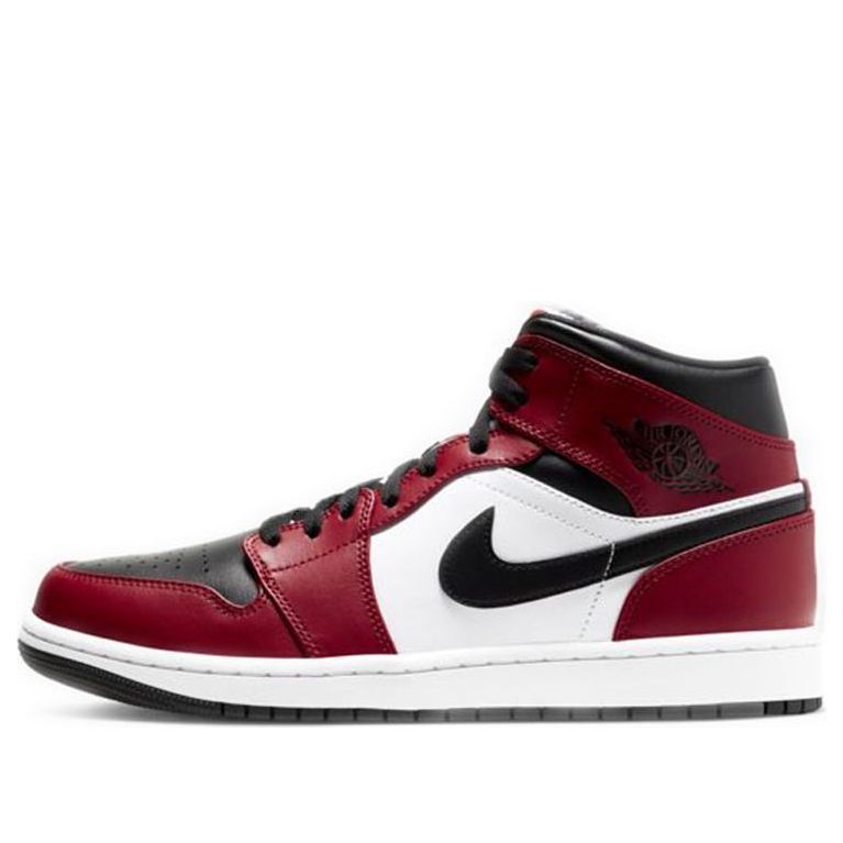 Air Jordan 1 Mid  Chicago Black Toe