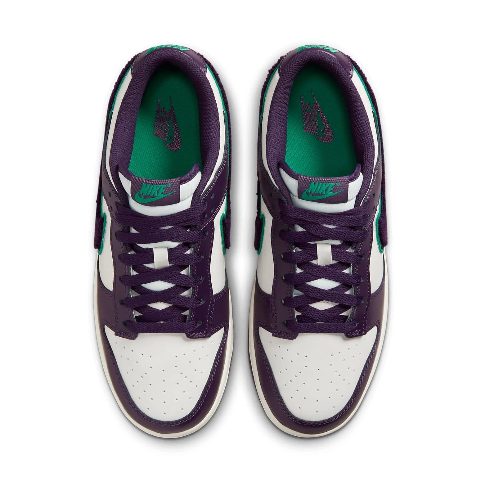 Nike Dunk Low  Chenille Swoosh - Grand Purple