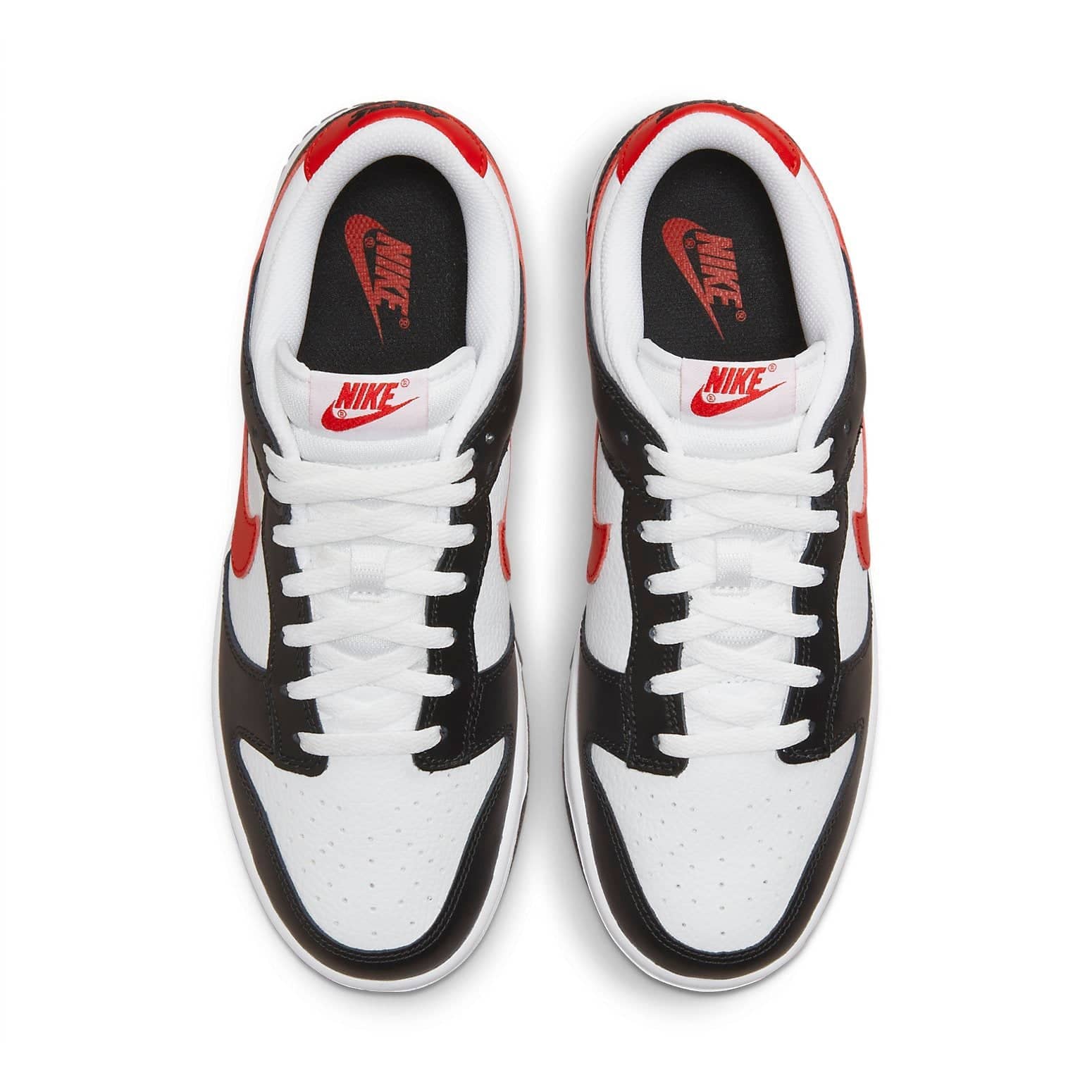 Nike Dunk Low  Red Swoosh Panda