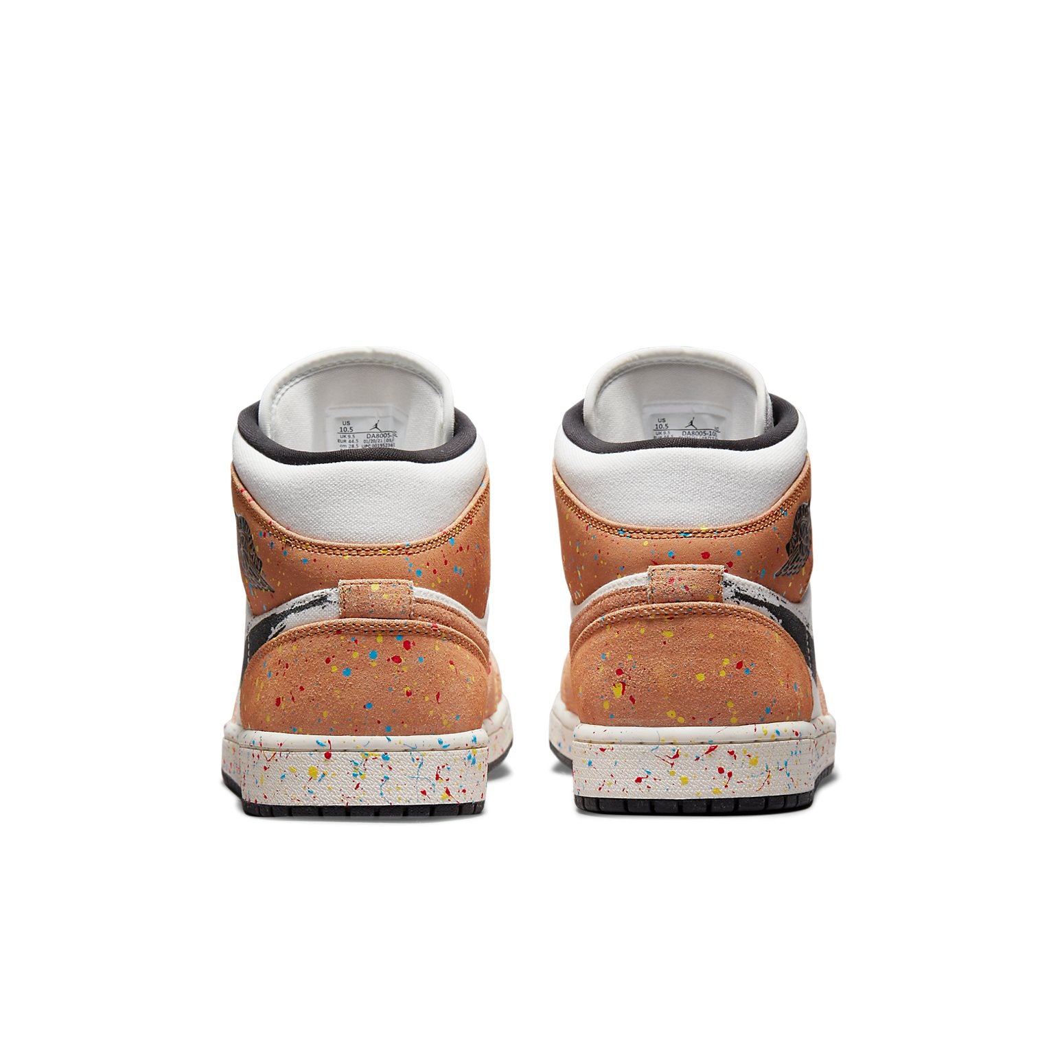 Air Jordan 1 Mid SE  Brushstroke Paint Splatter