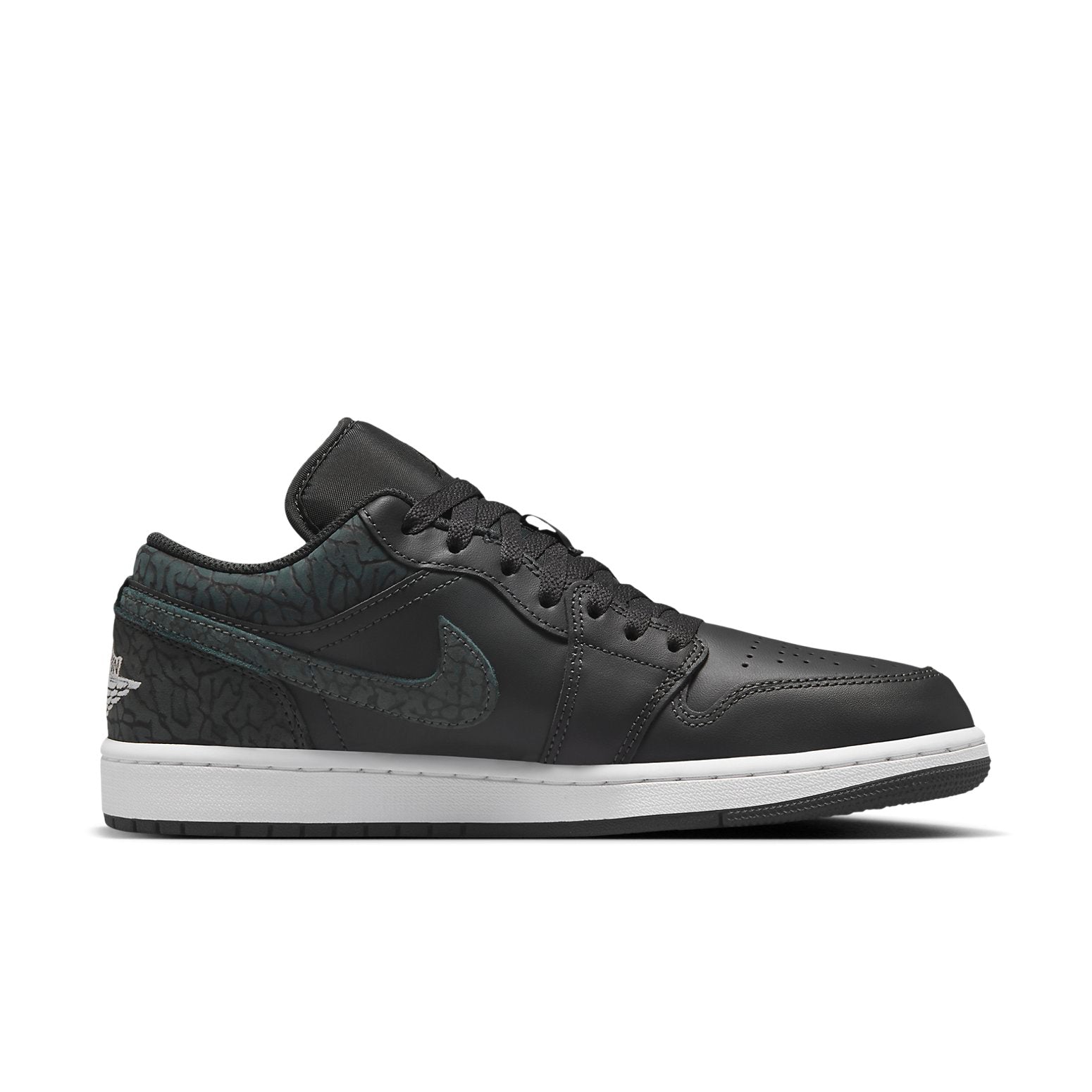 Air Jordan 1 Low SE  Black Elephant