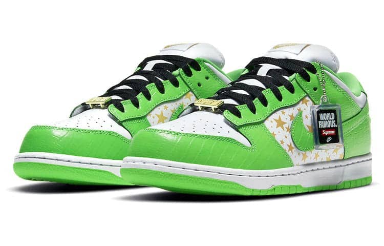 Nike x Supreme SB Dunk Low OG QS  Mean Green