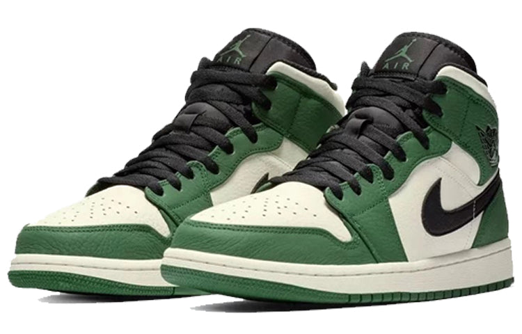 Air Jordan 1 Mid  Pine Green