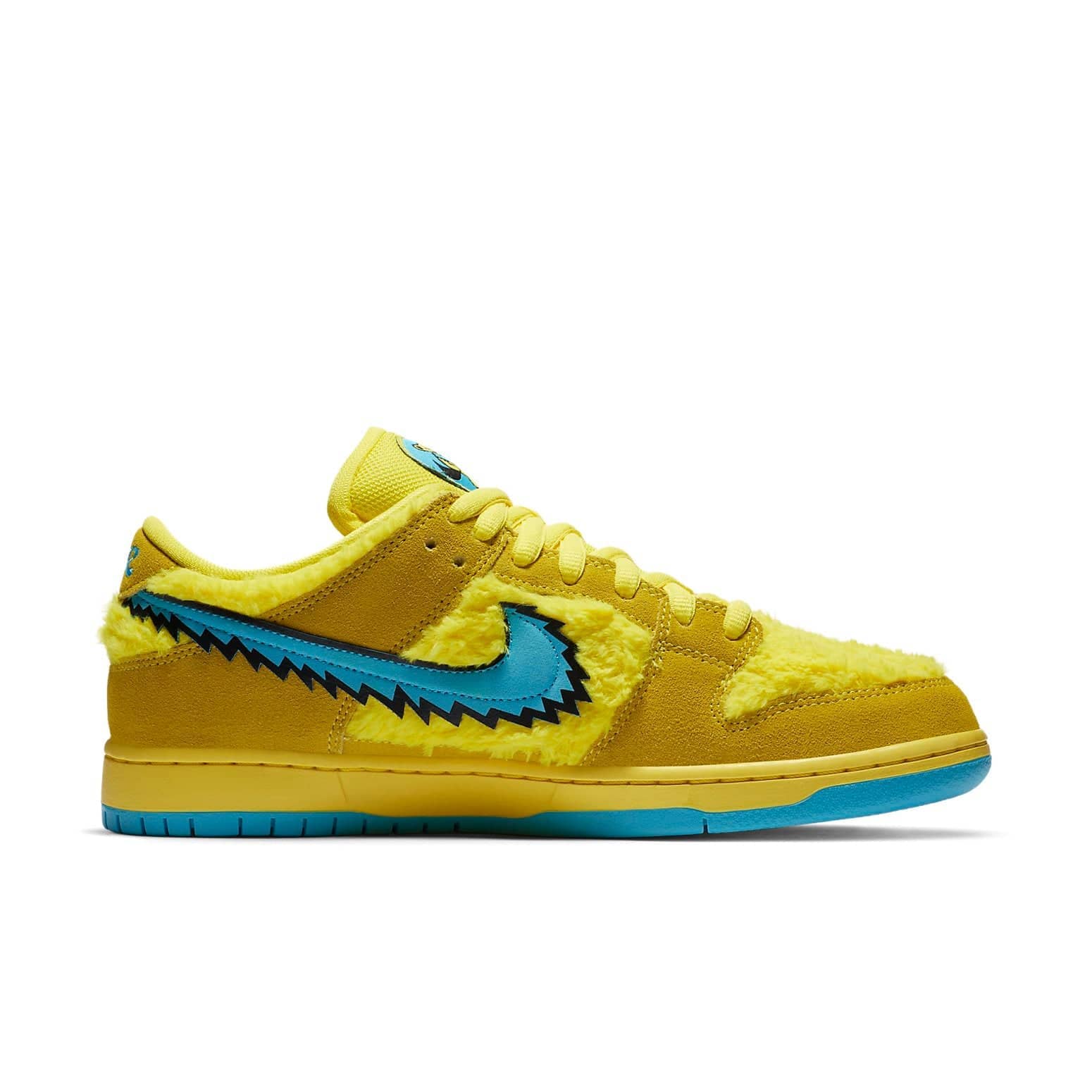 Nike x Grateful Dead SB Dunk Low  Yellow Bear