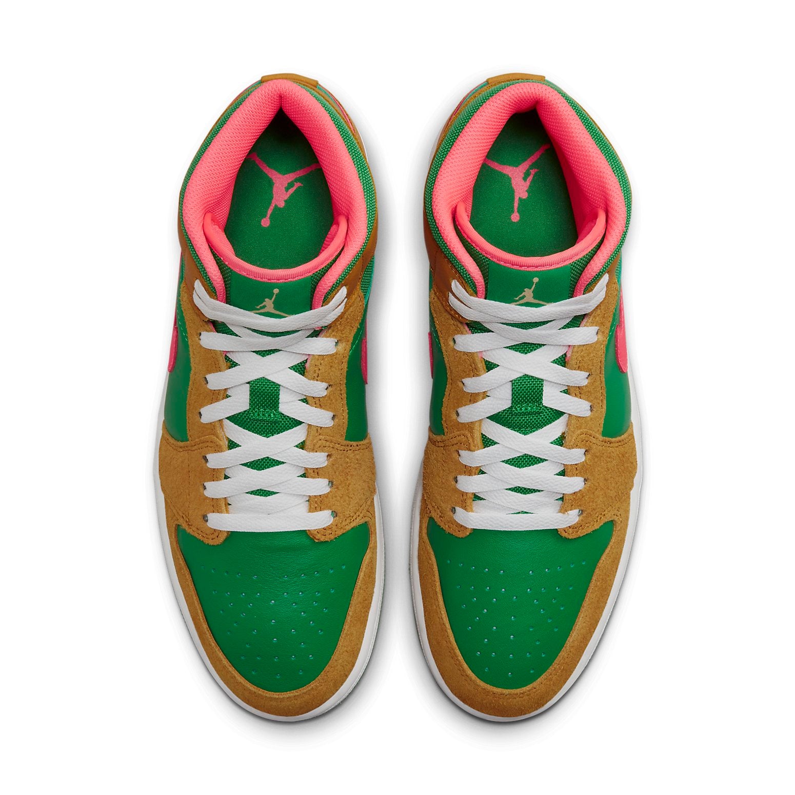 Jordan Air Jordan 1 Mid Wheat Watermelon