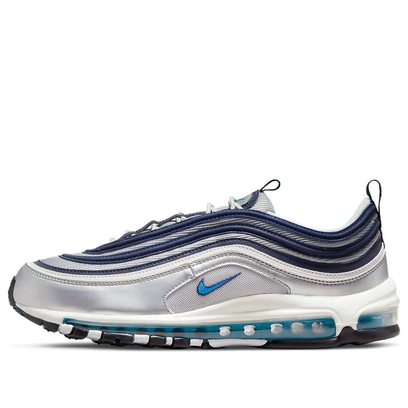 Nike Air Max 97 OG  Metallic Silver Chlorine Blue