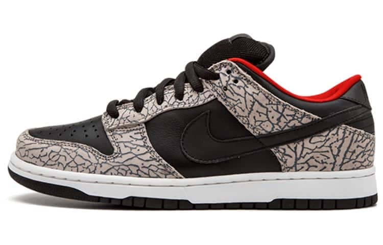 Nike x Supreme SB Dunk Low Pro  Black Cement