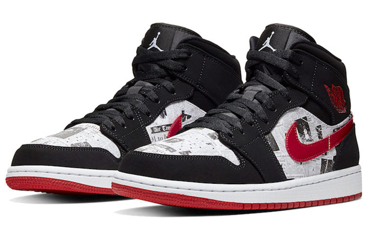 Air Jordan 1 Mid SE  Newspaper Air Times