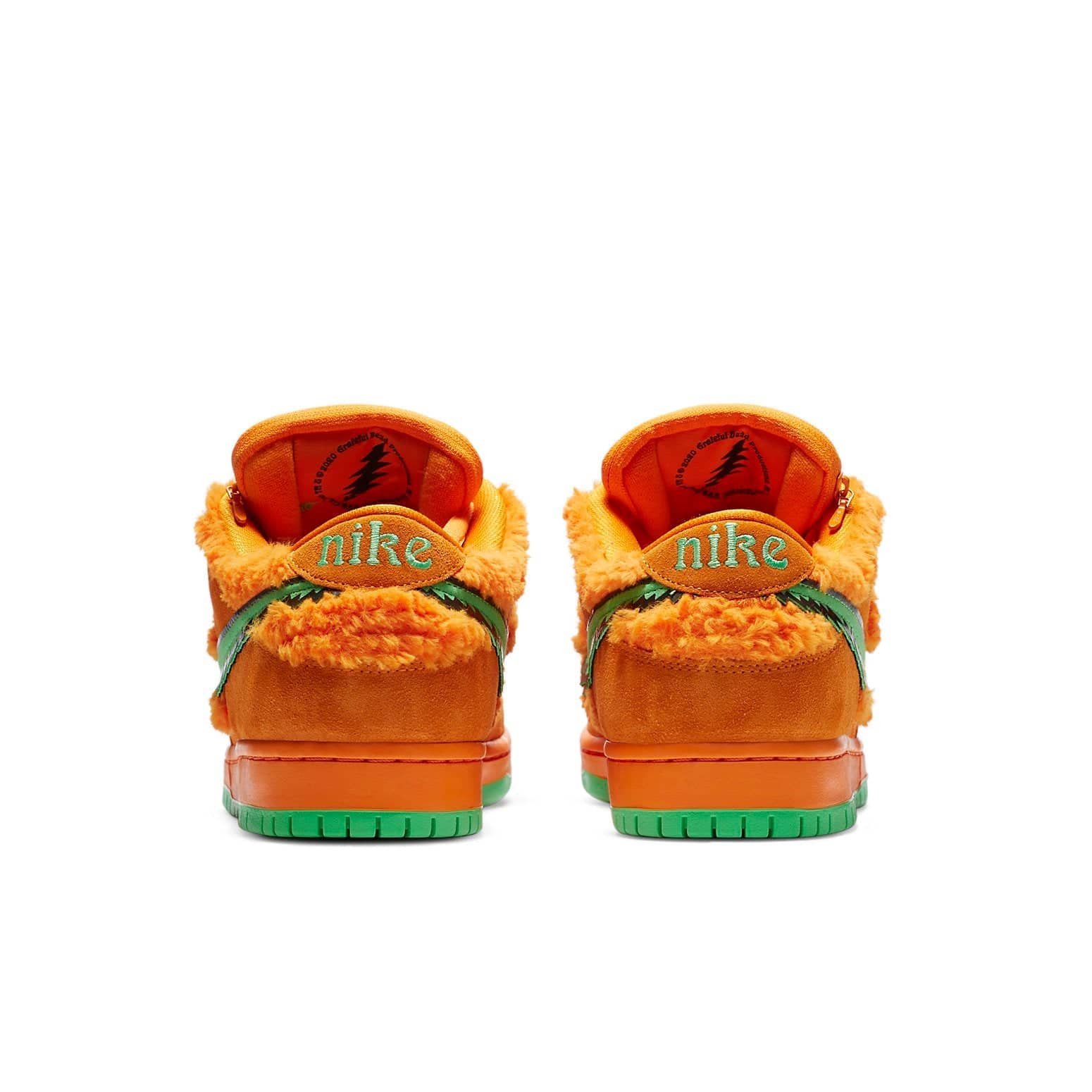 Nike x Grateful Dead SB Dunk Low  Orange Bear