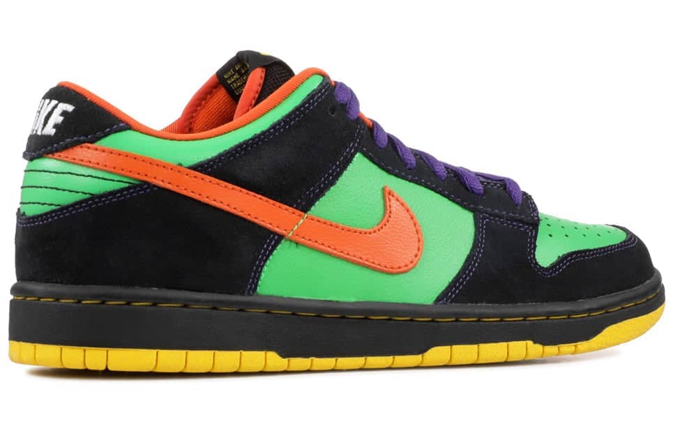 Nike Dunk Low Premium Sb  Black Bright Green