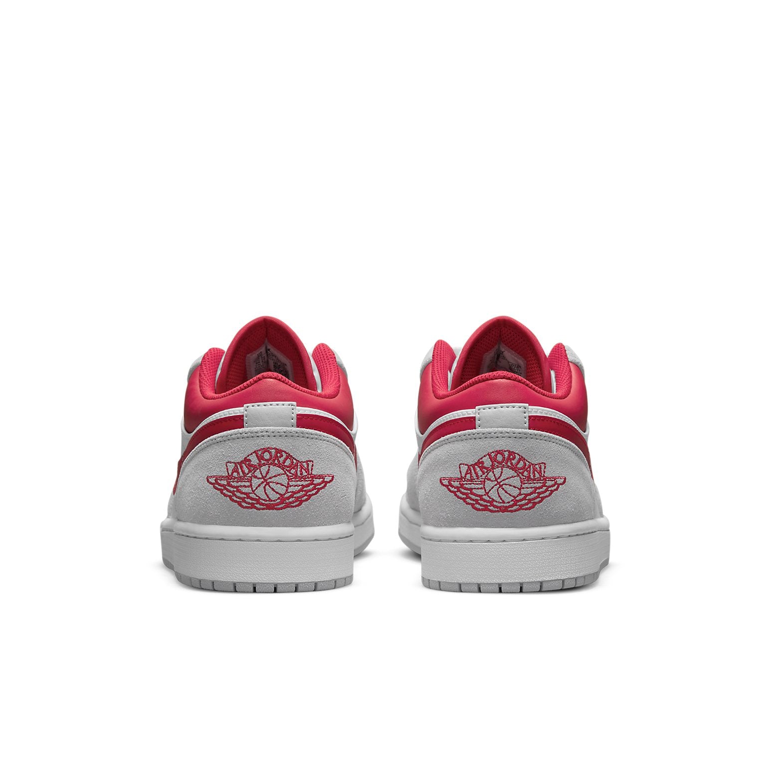 Air Jordan 1 Low SE  Light Smoke Grey Gym Red
