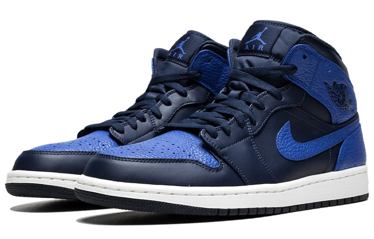 Air Jordan 1 Retro Mid  Obsidian Royal