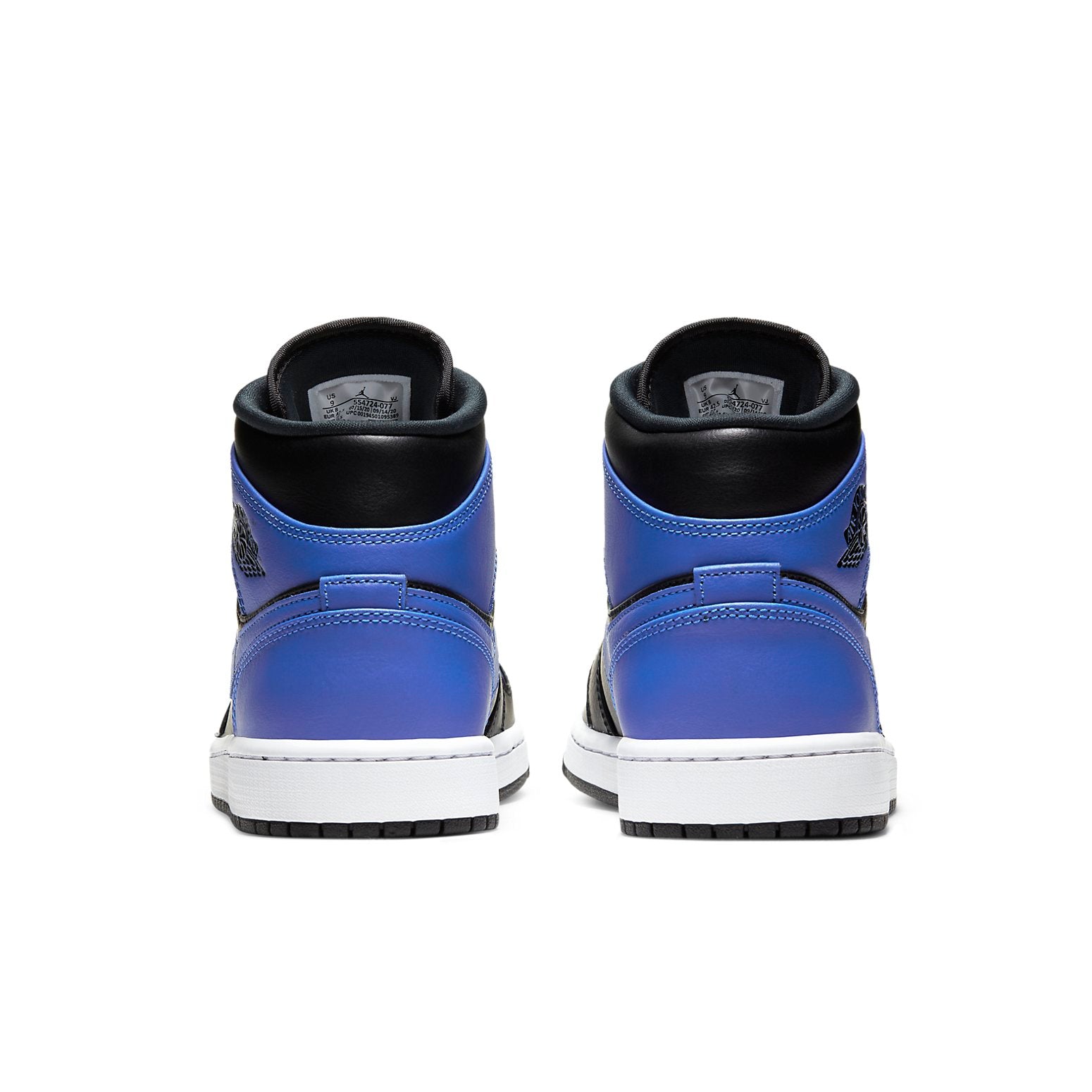Air Jordan 1 Mid  Hyper Royal Black