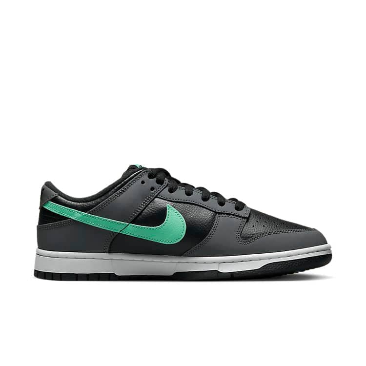 Nike Dunk Low  Black Green Glow