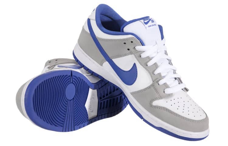 Nike Dunk Low Pro SB  Matte Silver Varsity Royal