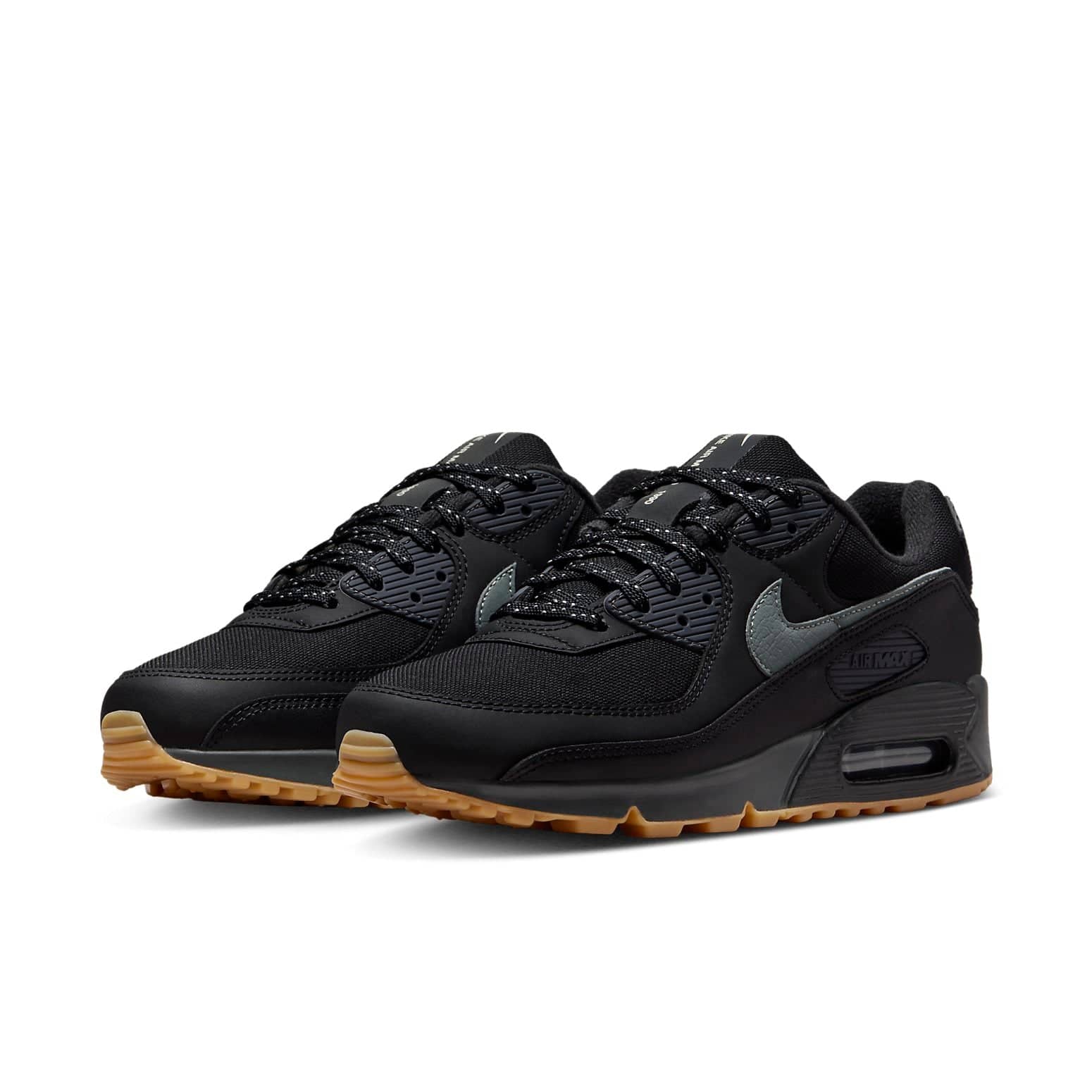 Nike Air Max 90  Black Smoke Grey Gum