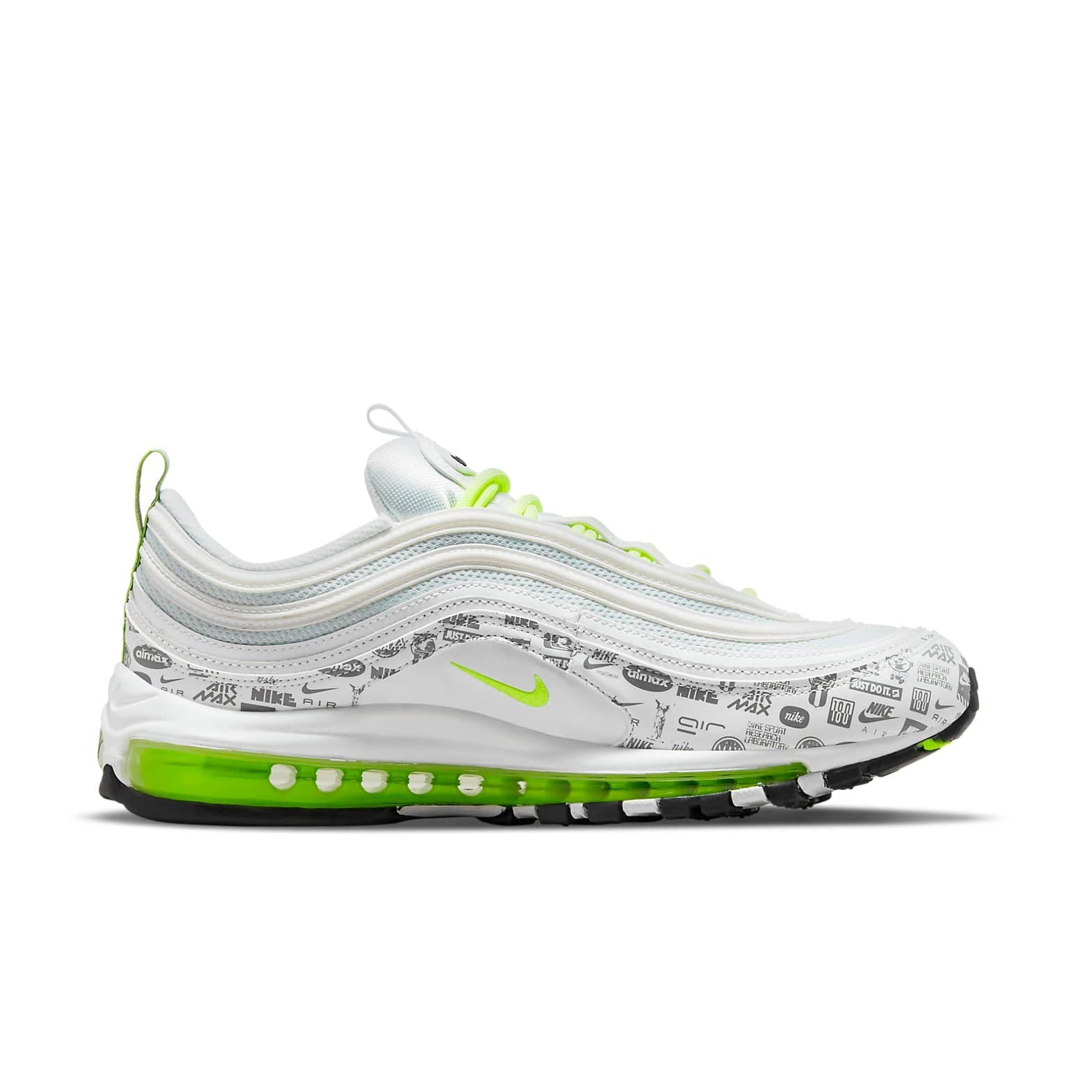 Nike Air Max 97  Reflective Logo White Volt