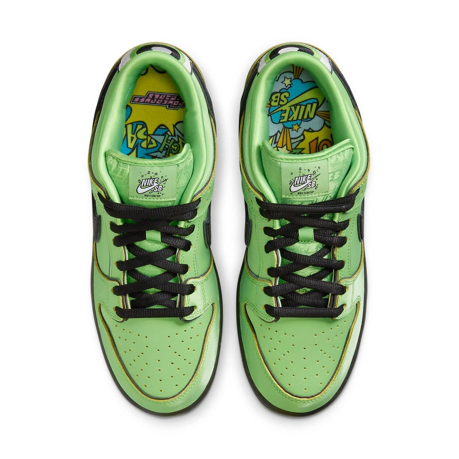 Nike x The Powerpuff Girls SB Dunk Low Prox QS  Buttercup