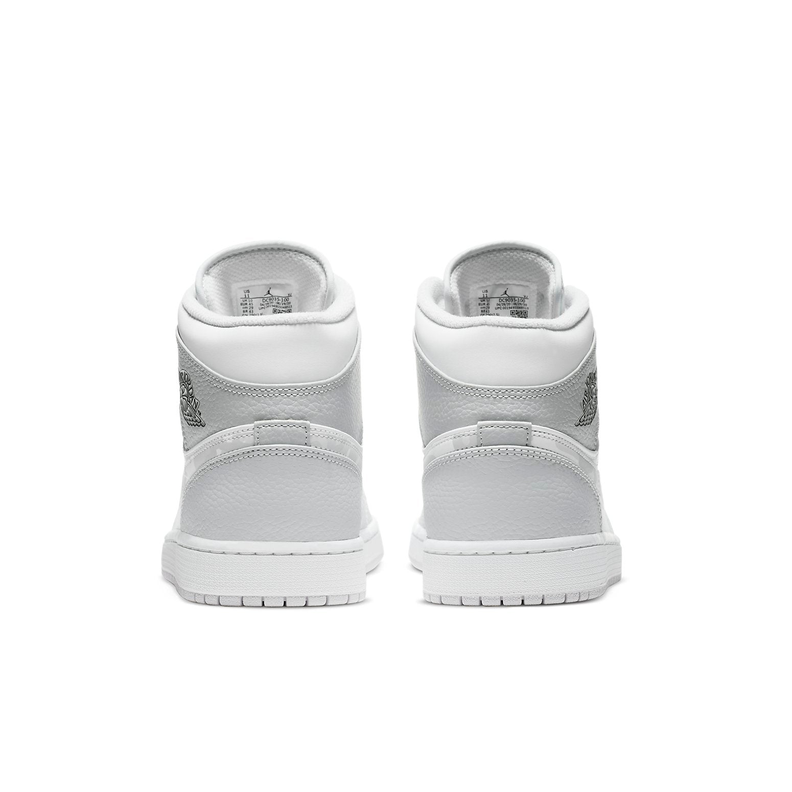 Air Jordan 1 Mid  Swoosh Logo - Grey Camo