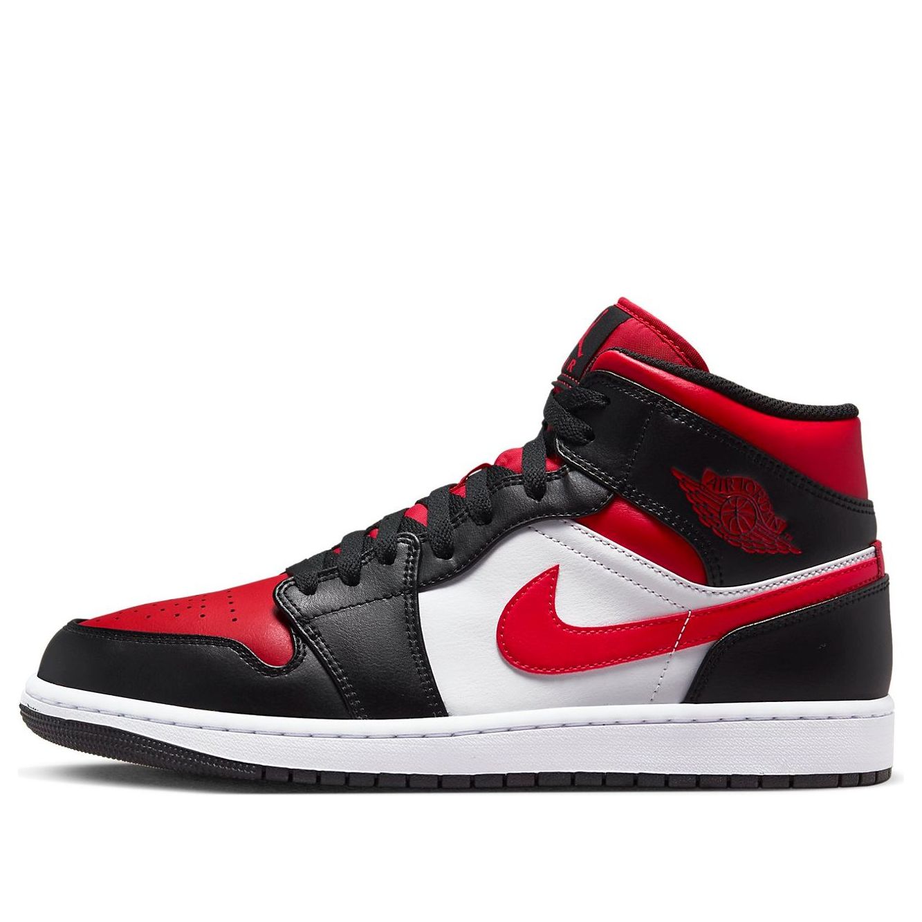 Air Jordan 1 Mid  Bred Toe