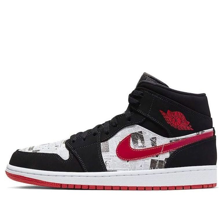 Air Jordan 1 Mid SE  Newspaper Air Times