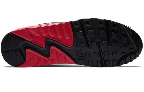 Nike Air Max 90  Black University Red