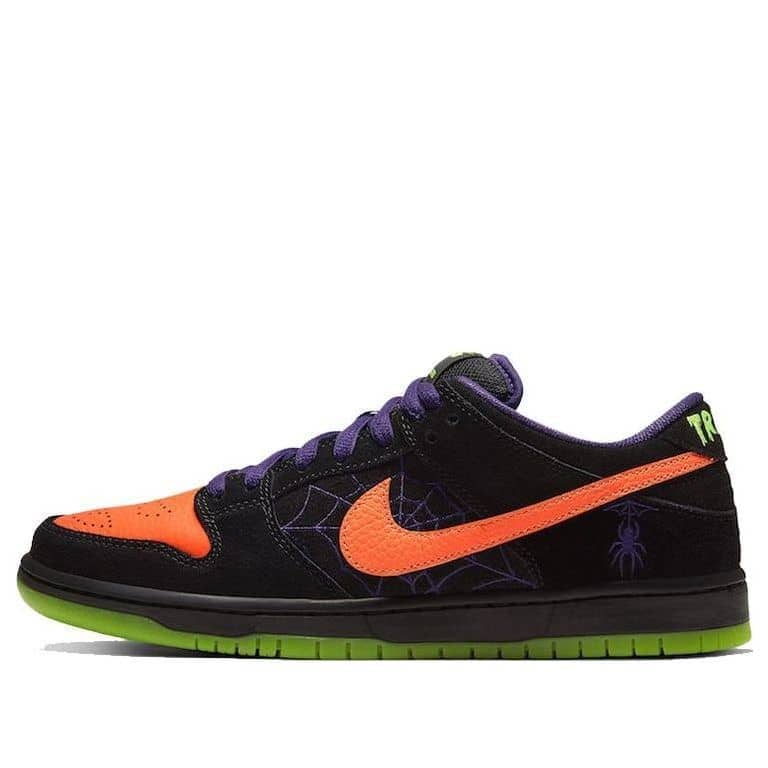Nike SB Dunk Low Night of Mischief  Green Black Orange