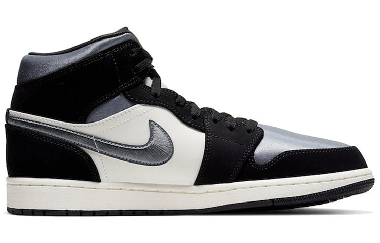 Air Jordan 1 Mid SE  Satin Smoke Grey