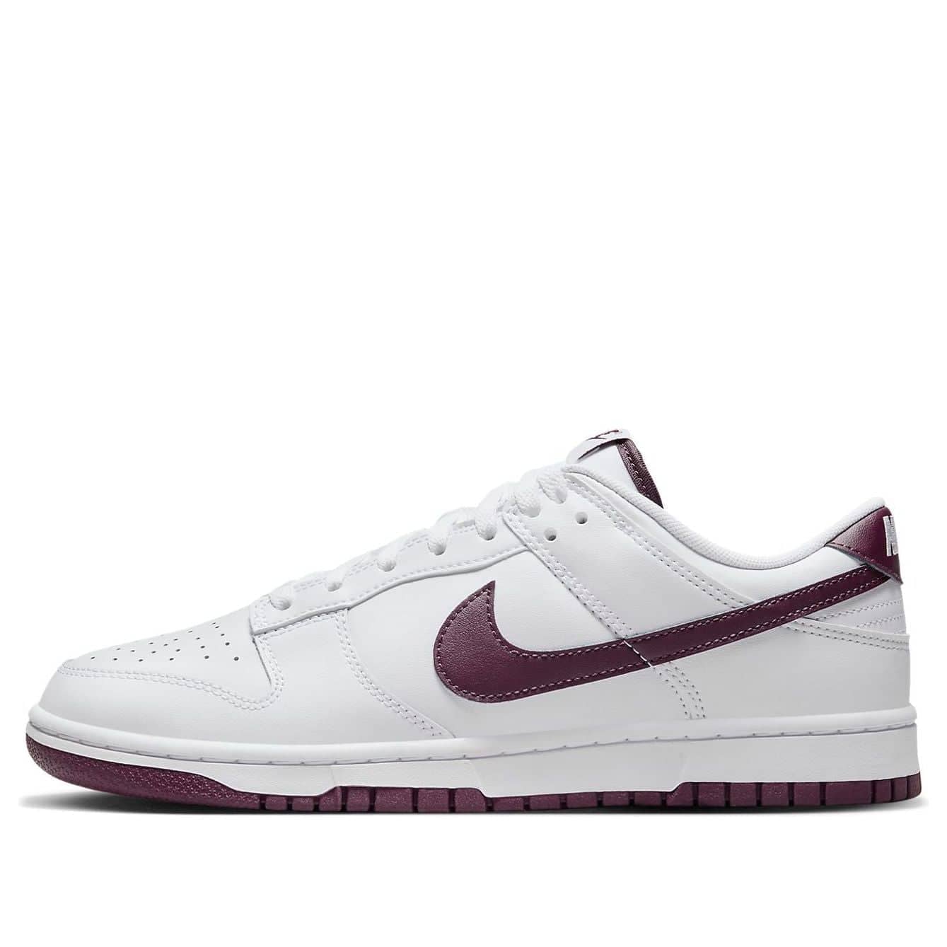 Nike Dunk Low Retro  White Night Maroon