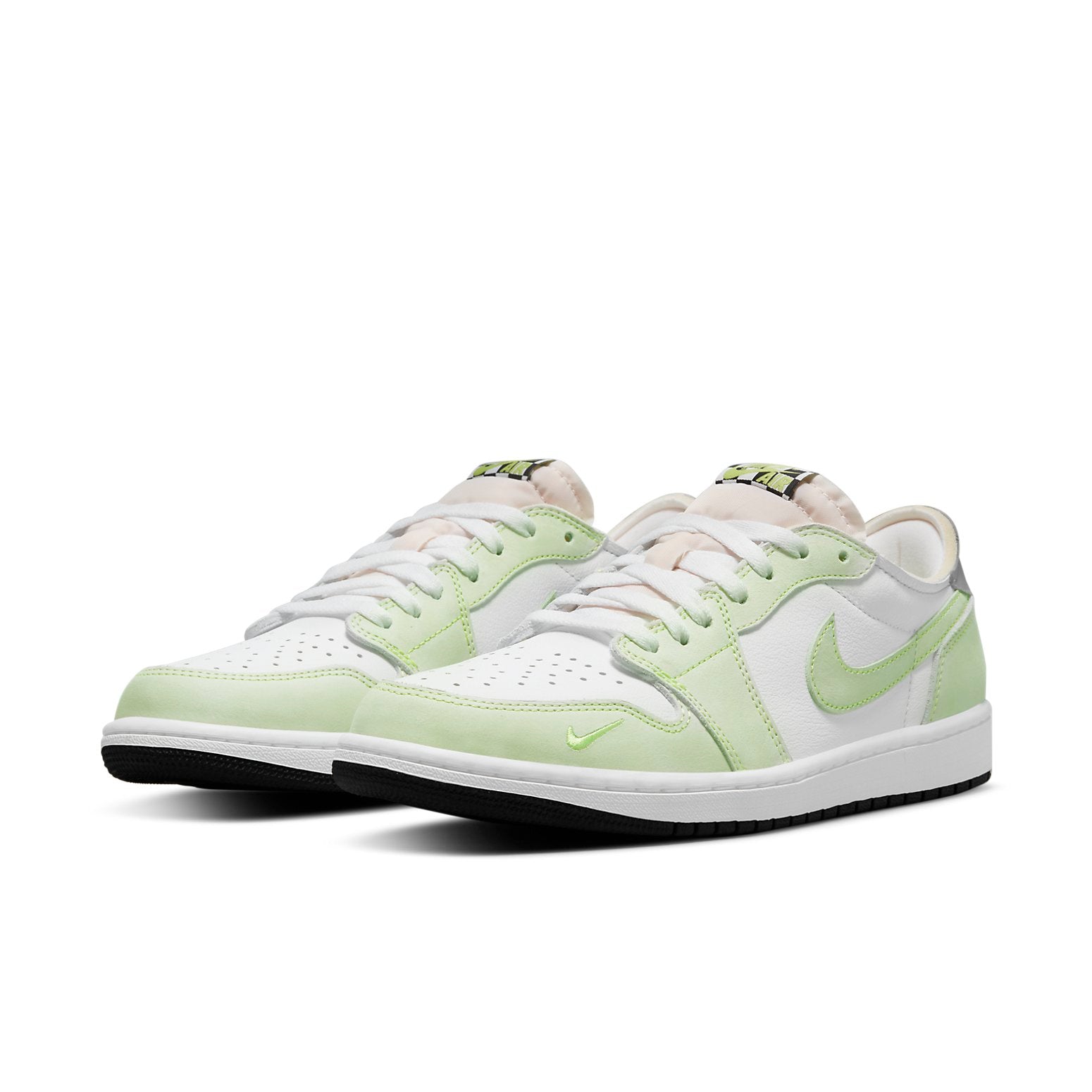 Air Jordan 1 Low OG  White Ghost Green