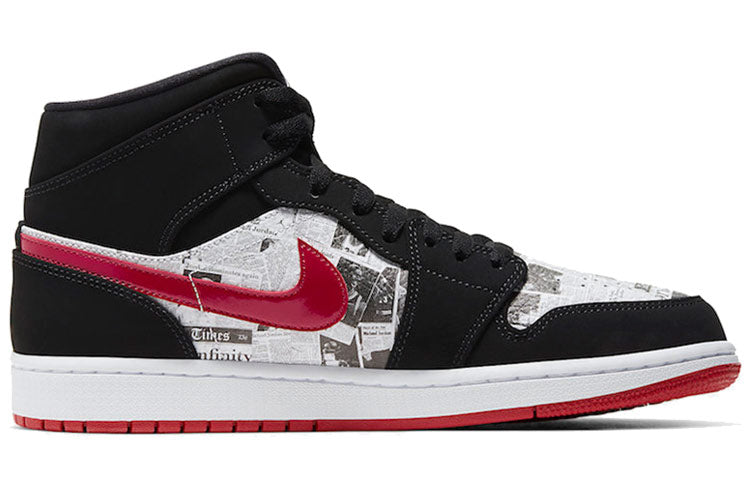 Air Jordan 1 Mid SE  Newspaper Air Times