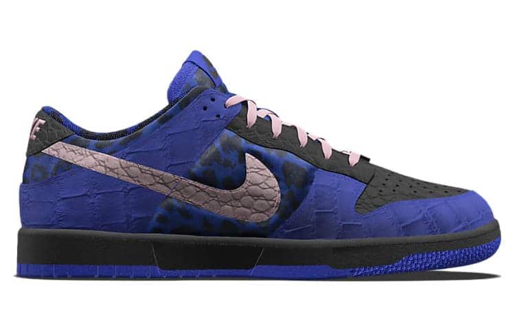 Nike Dunk Low Unlocked By You Custom Shoes  Blue