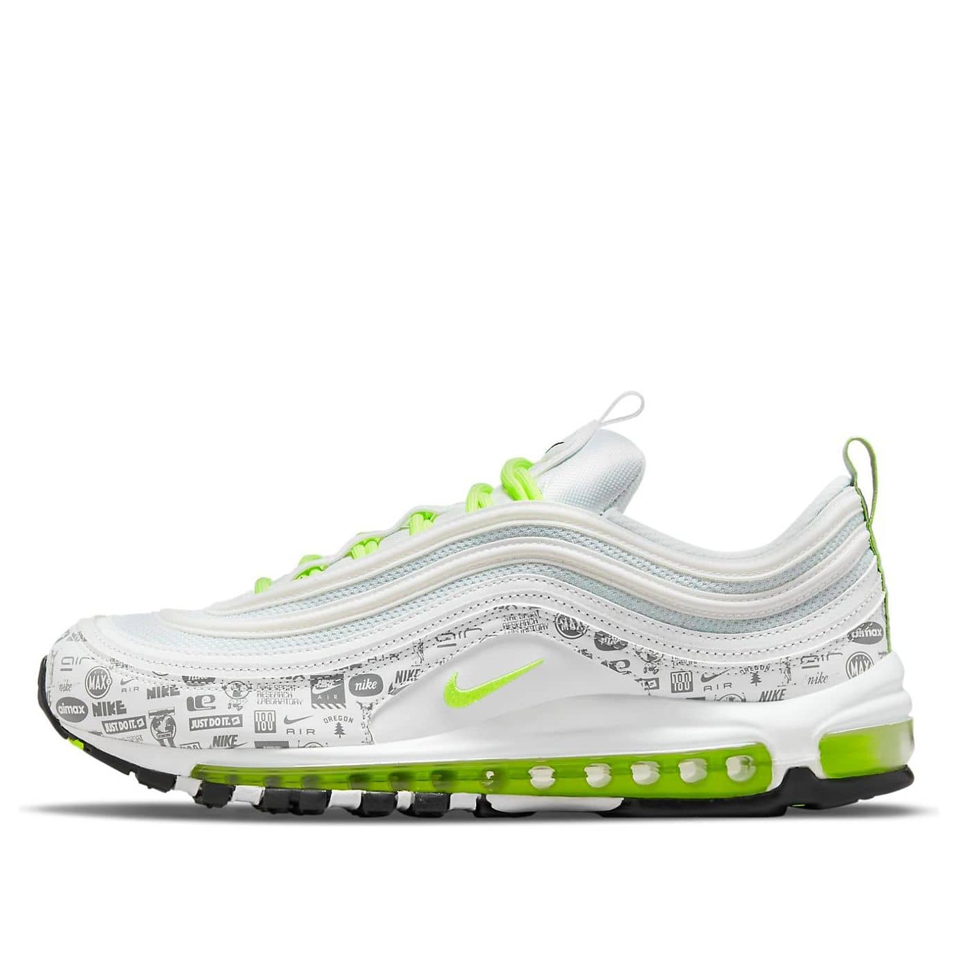 Nike Air Max 97  Reflective Logo White Volt