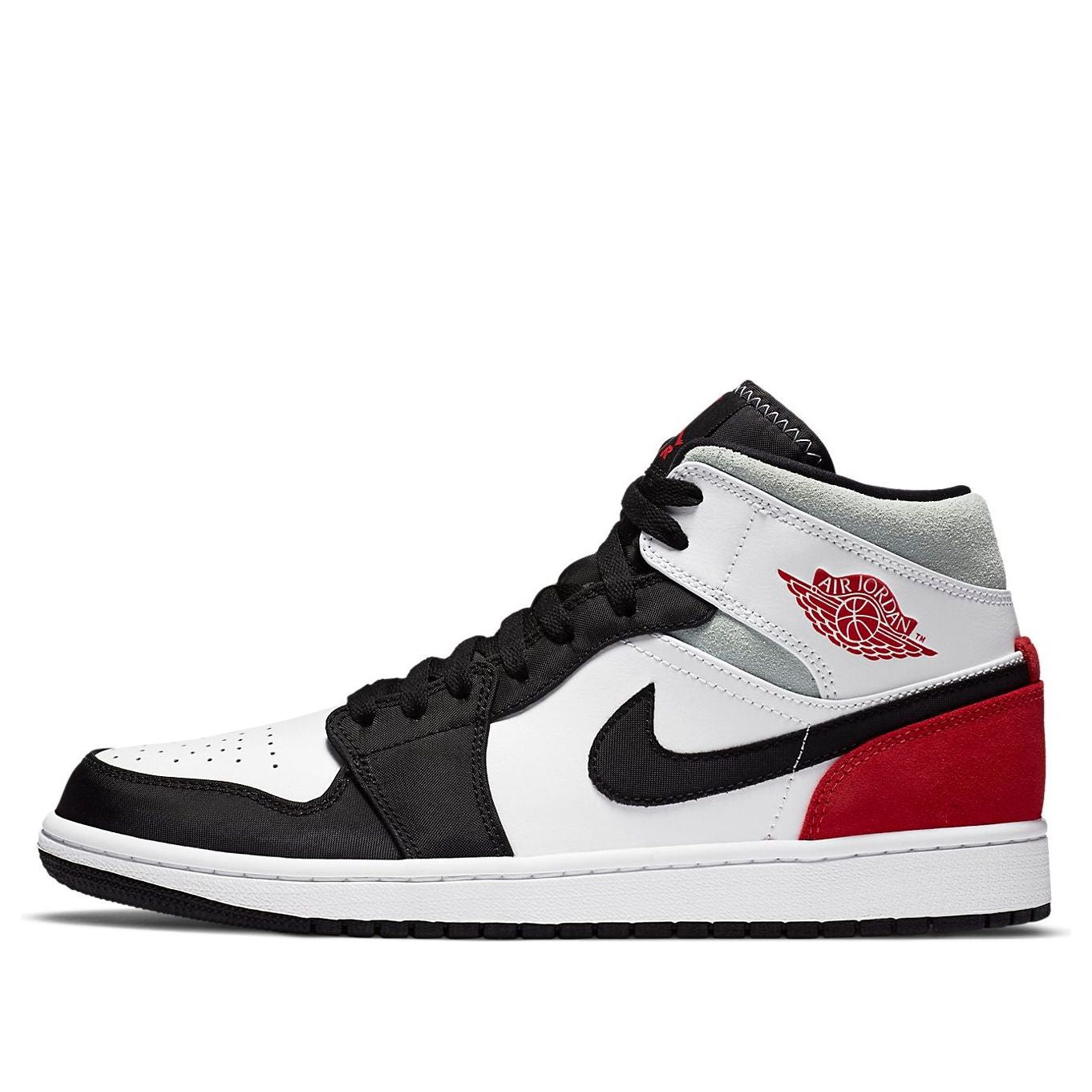 Air Jordan 1 Mid SE  Red Black Toe