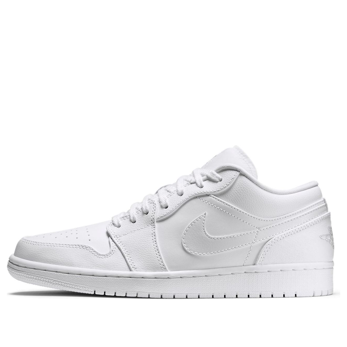 Air Jordan 1 Retro Low  White Metallic Silver