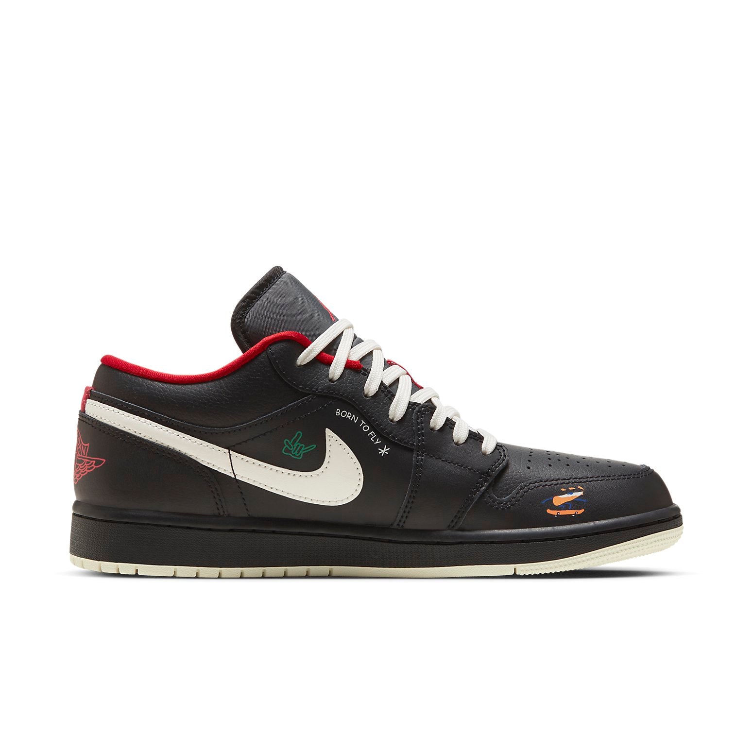 Air Jordan 1 Low SE  Just Skate Black