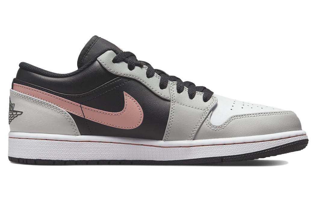Air Jordan 1 Low  Grey Fog Bleached Coral