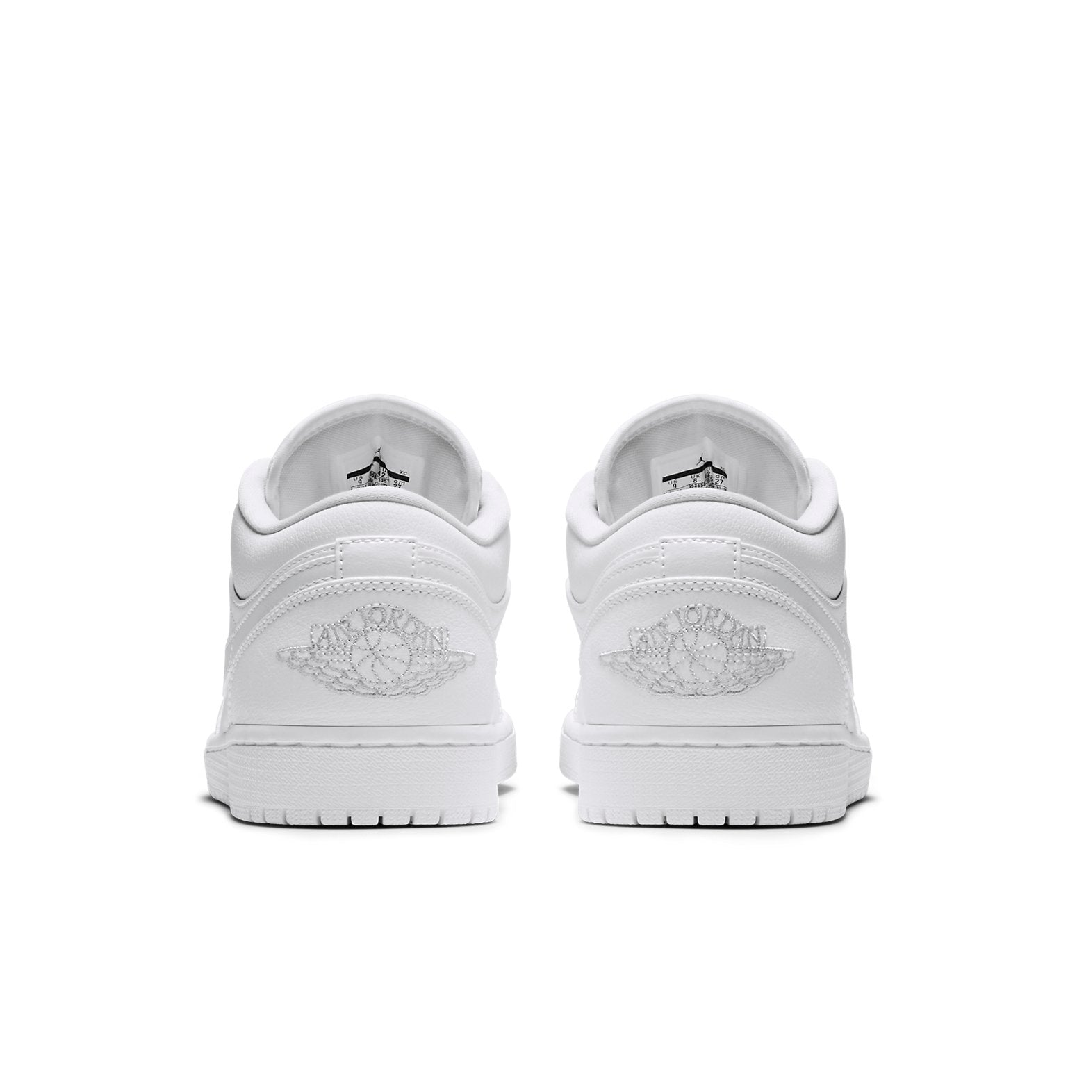 Air Jordan 1 Retro Low  White Metallic Silver