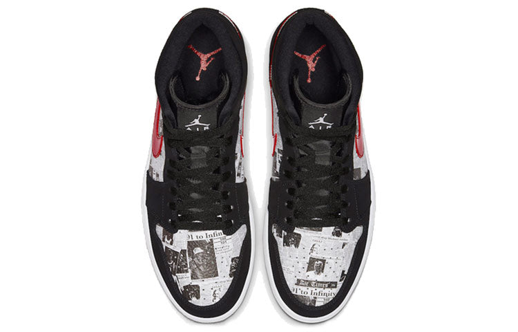 Air Jordan 1 Mid SE  Newspaper Air Times