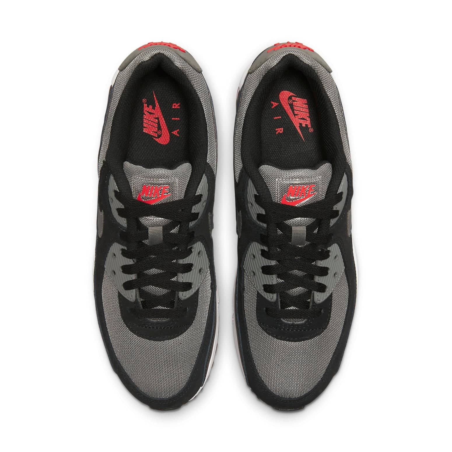 Nike Air Max 90  Black Pewter Red