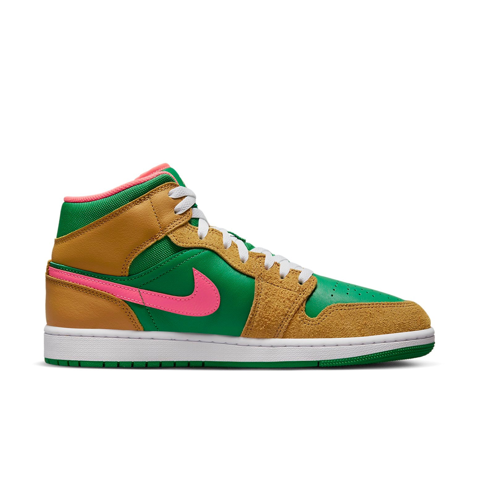 Jordan Air Jordan 1 Mid Wheat Watermelon