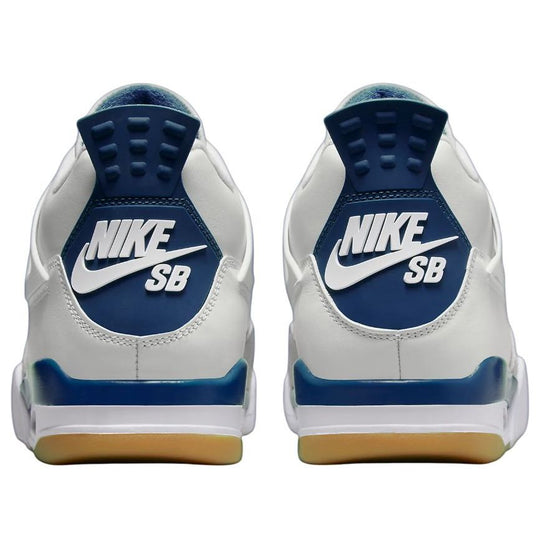 Air Jordan 4 Retro SB  White Navy