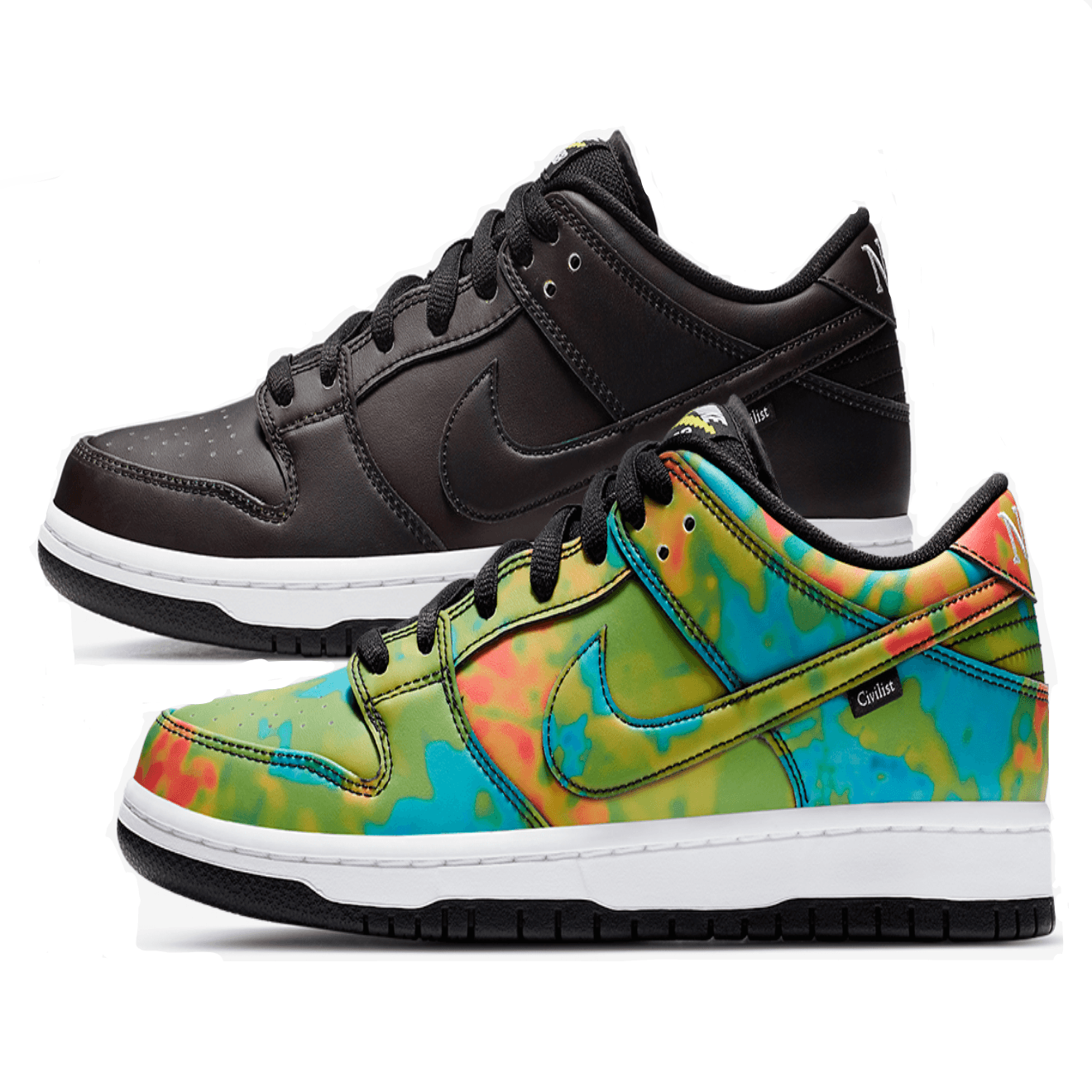 Nike Civilist x Dunk Low Pro SB QS  Thermography