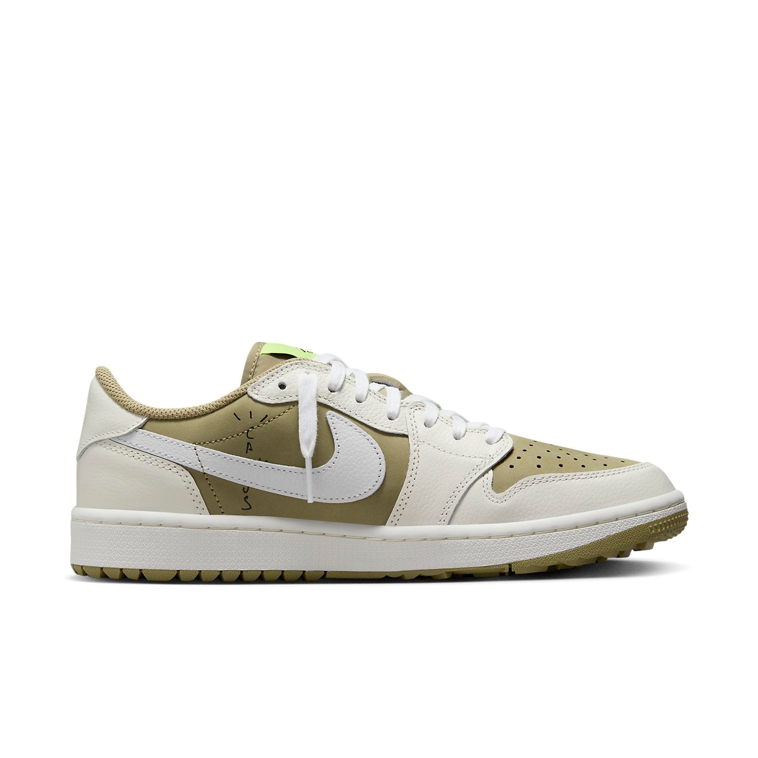 Air Jordan 1 Low Golf x Travis Scott  Olive