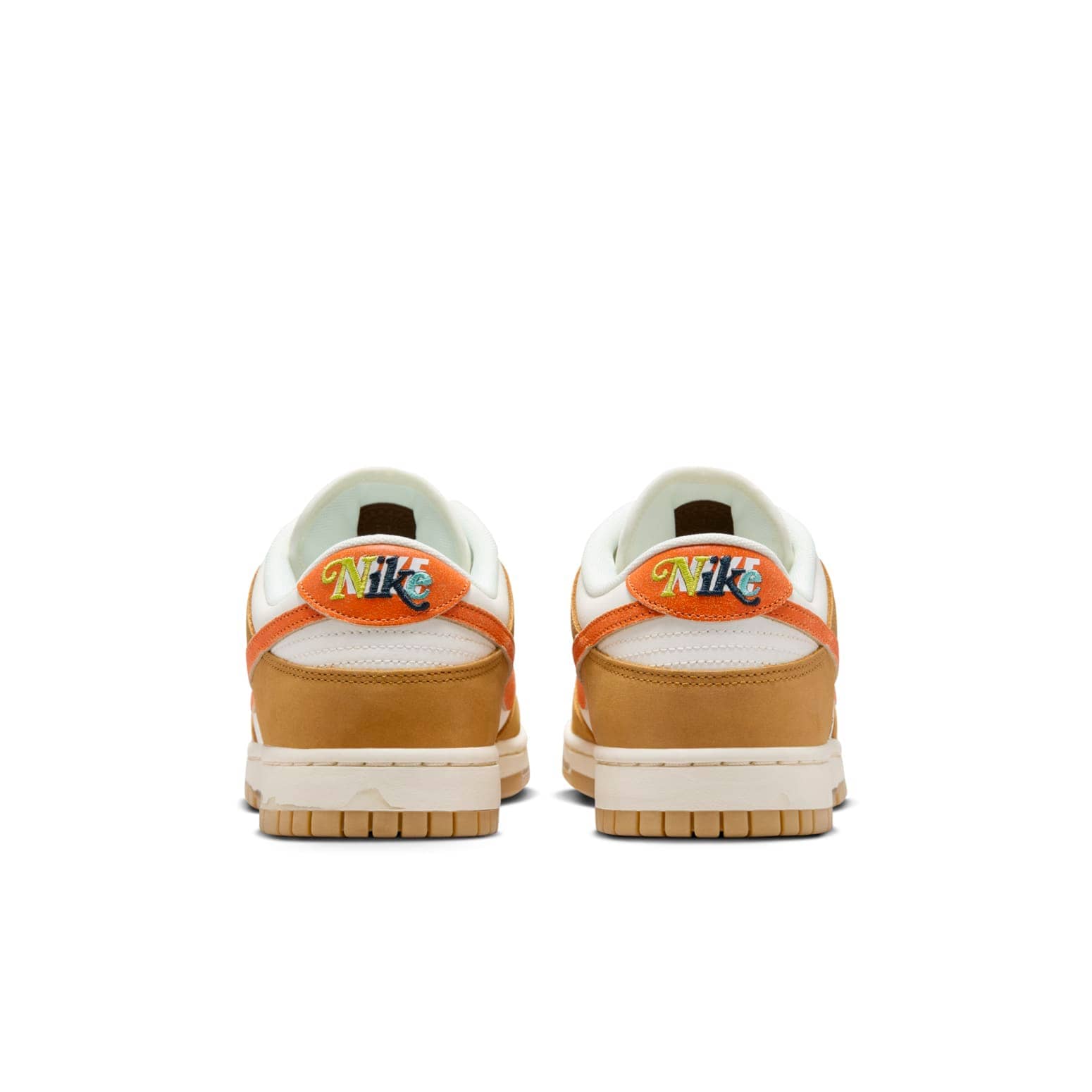 Nike Dunk Low Retro  Sail Safety Orange Wheat